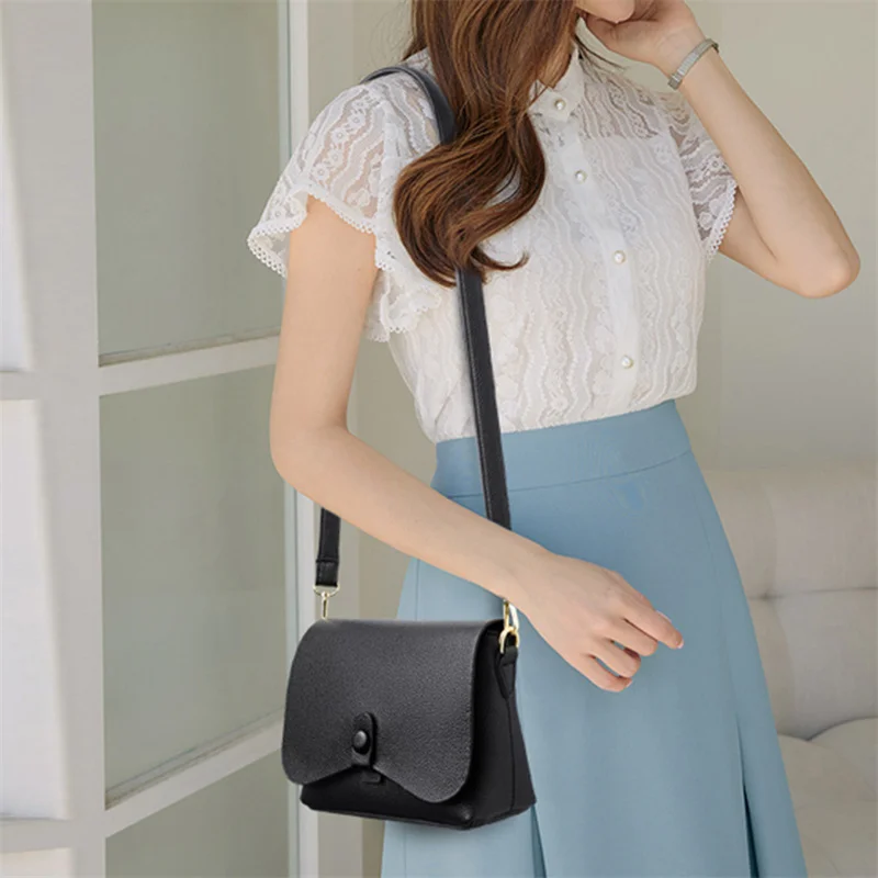 

2022 Handbag Fashion Designer Envelope Bag Soft Leather Shoulder Bag Ladies Leather bag Large-capacity New Small Square Bag