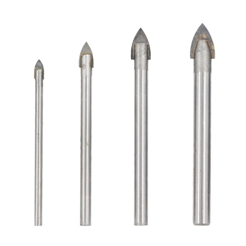 

Spear Head Ceramic Tile Drill Bits Set Spade Drill Bit Set for Ceramic Wall Concrete Hole Opener Alloy Drilling Tool