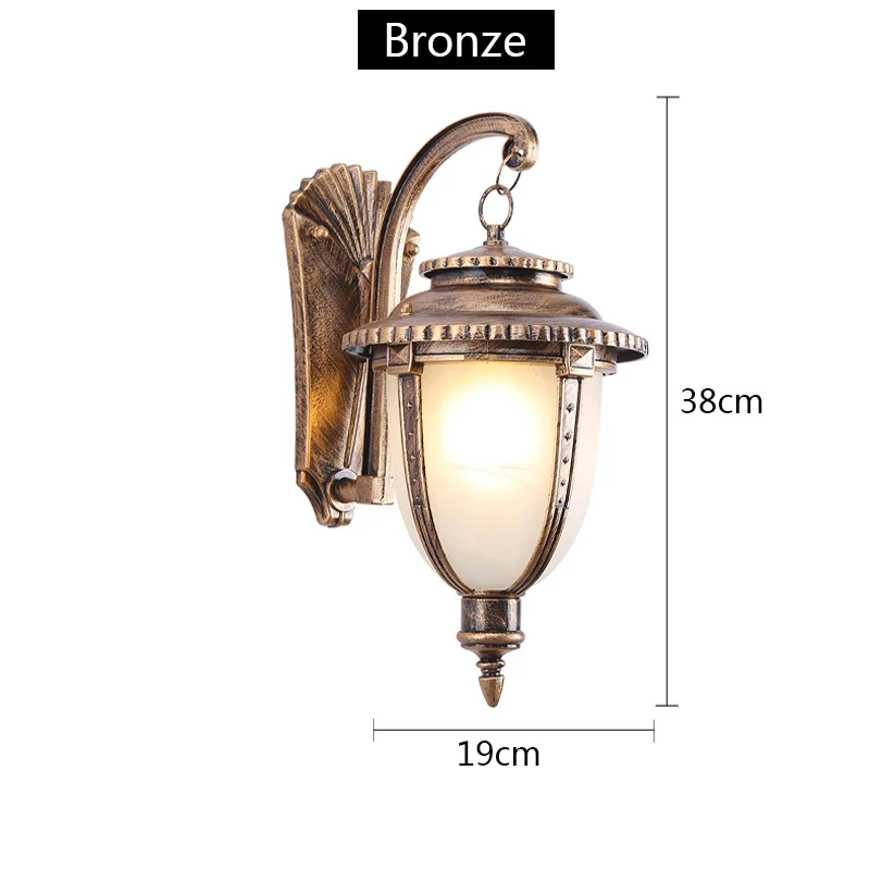 

Настенный светильник wecus черный/бронзовый