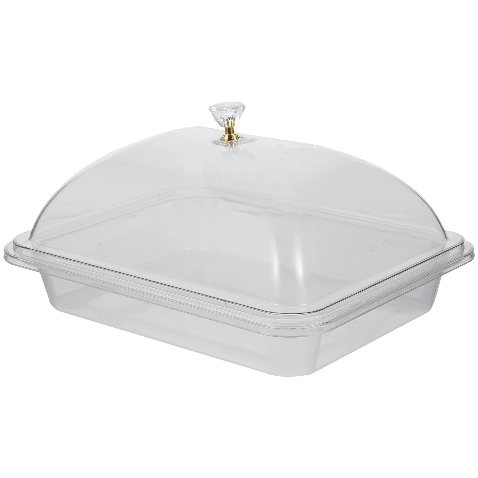 

Serving Platter Desert Plates Clear Plastic Tray Cake Kitchen Table Centerpieces Holder Acrylic