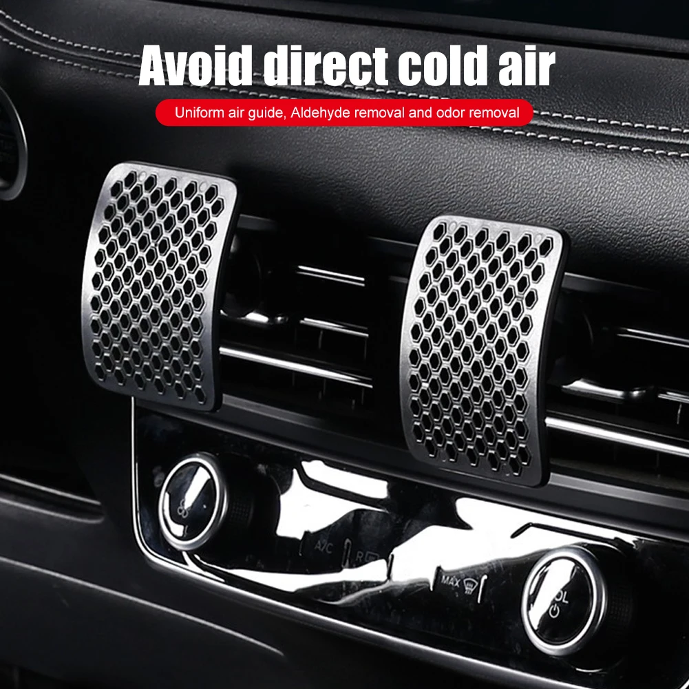 

Car Air Conditioner Cover Flow Deflector Adjustable Air Outlet Aroma Diffuser for Mercedes BMW Ford Toyota Honda Accessories