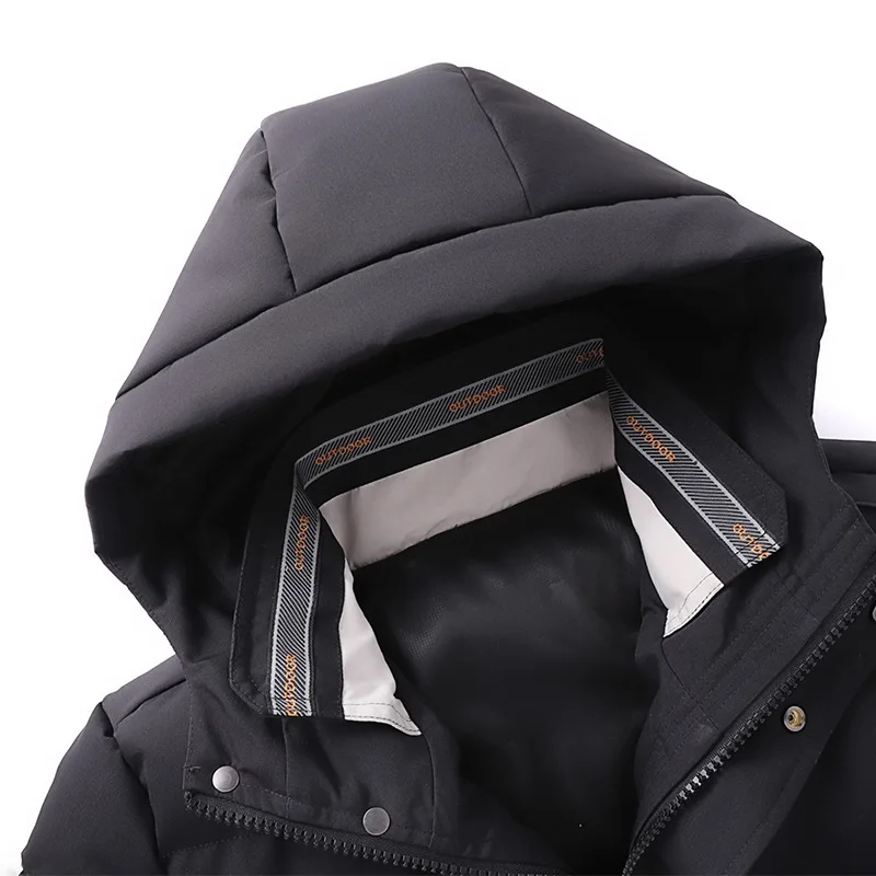Dropshipping Fashion Winter Men's Cotton Padded Clothes Warm Coat Padded Clothes Teenagers Short Warm Down Sports Jacket