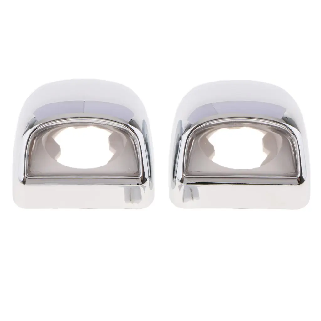 

2X Pair Rear Bumper License Plate Lights Lens Cover for 99-07 SILVERADO