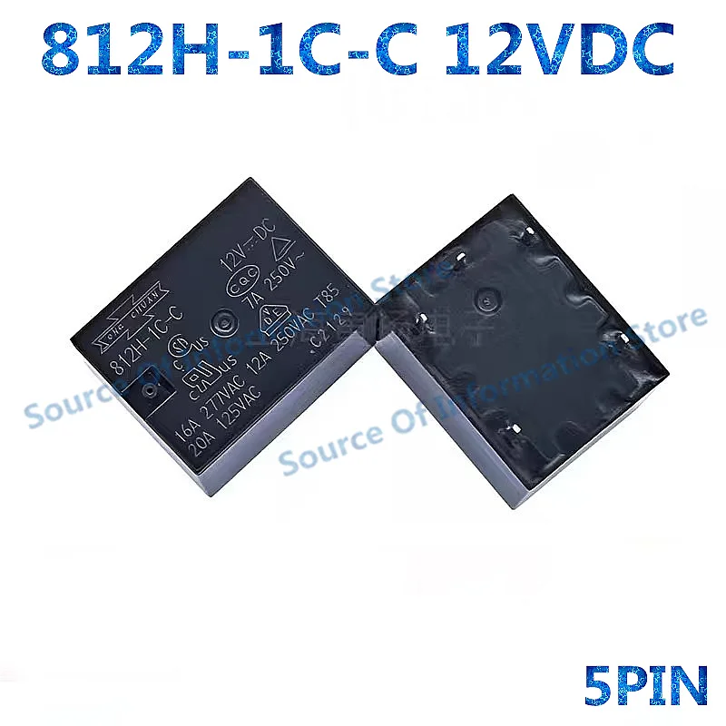5 шт./лот 812H-1C-C 12 В постоянного тока 812H 1A-C 4-контактный/5-контактный реле T73 812H-1A-C 24