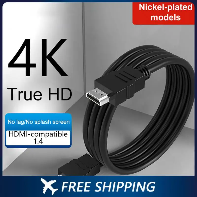 

HDMI HDLINE Set-top Box TV Data Cable Version 2.0 High Speed HDMI-compatible Cable 4K 1080P 3D For HD TV XBOX PS3 Tools 1m 1.5m