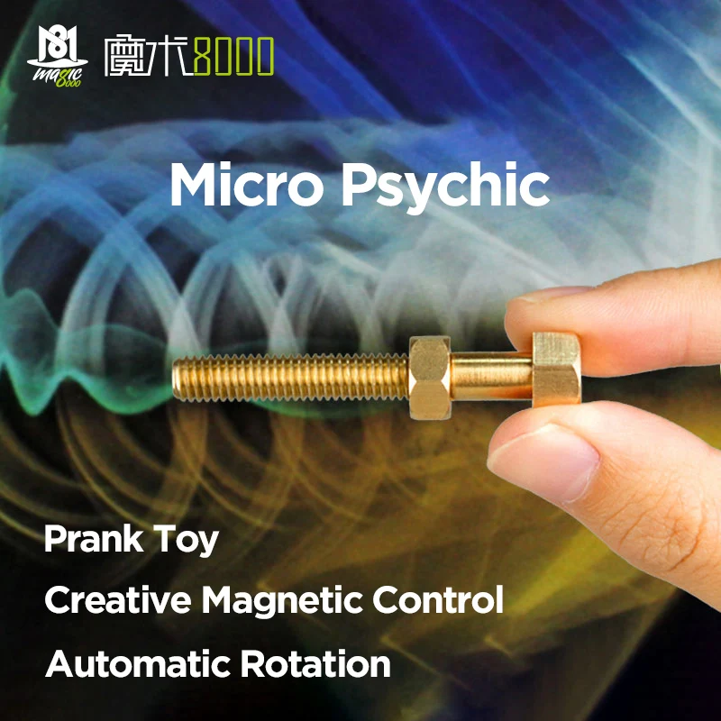 

Idea Screw Automatic Rotation Screw Psychic Magic Trick Rotation Creative Screw Magnetic Control Screw Magician Child Prank Toy