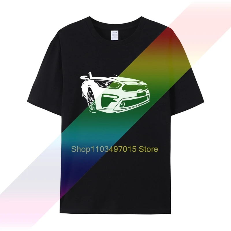 Мужская крутая футболка с коротким рукавом KIA CERATO GT TSHIRT