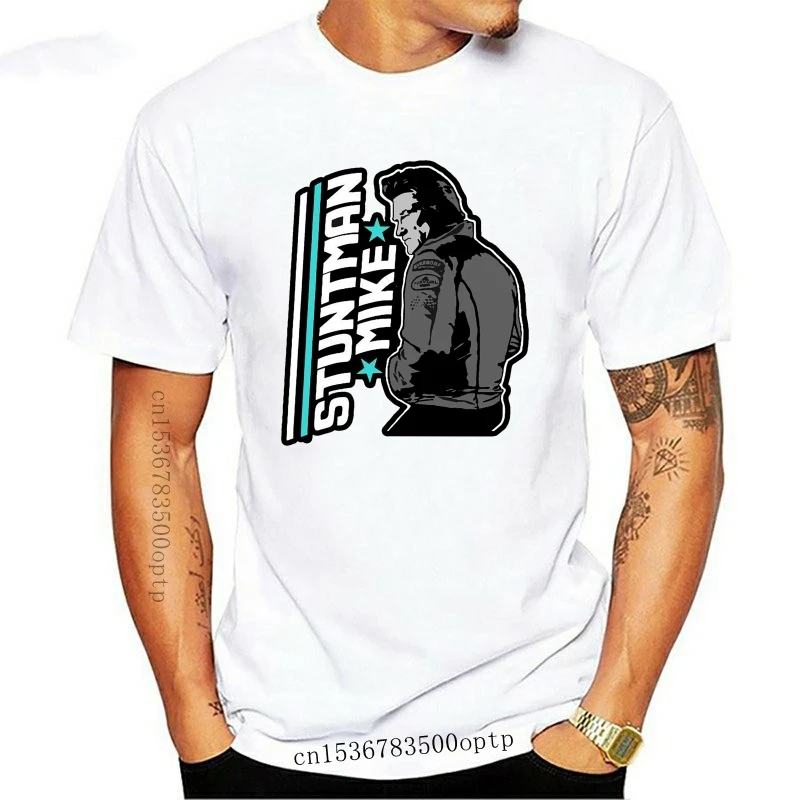 

Футболка мужская с коротким рукавом, одежда для трюков, майка, защита от смерти из фильма Тарантино, одежда в стиле хип-хоп, одежда для спортз...