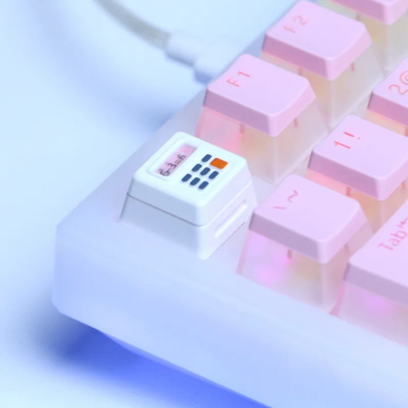 

Keycaps K-04 Cute KeyCap 3In1 For Mechanical Keyboard Classic Retro Transparent Suit Button Personalized Keycap