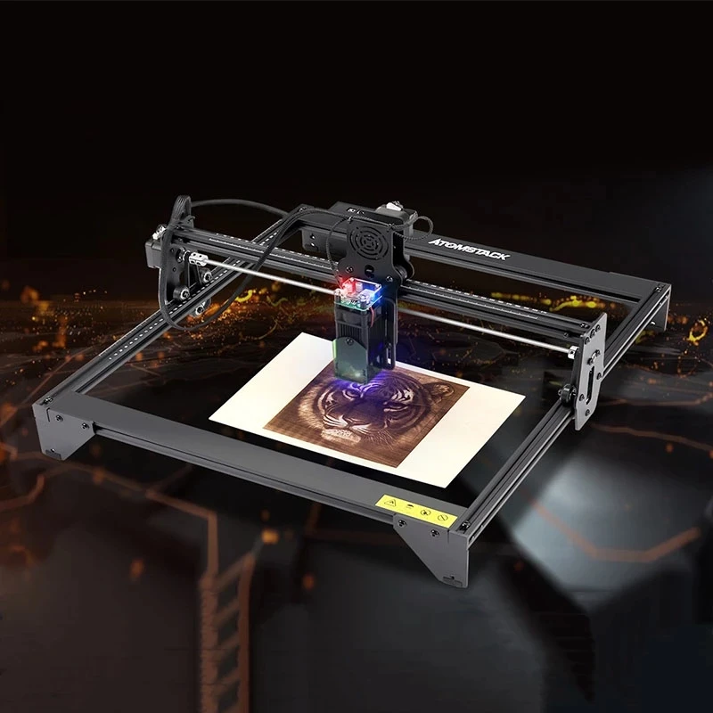 

Diy Hout Graveermachine Voor начинающие 20 Вт ЧПУ-роутер мини-лазер gereedновейший принтер для логотипа Handwerk Настольный плоттер режущий