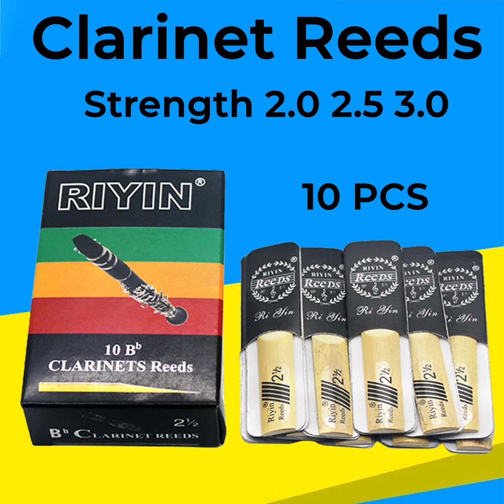 Трости для кларнета Strength 2 5 3 Woodwind 10 шт./компл. Bb |