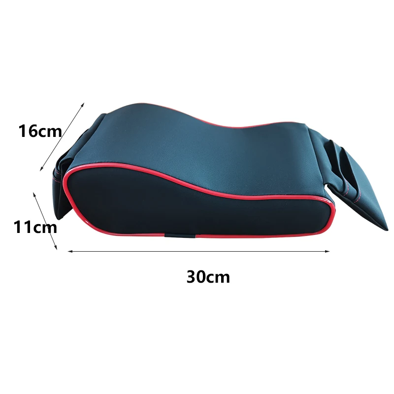 

AUTOPLUS Universal Center Console Armrest Pillow Pad Car Armrest Cushion Soft Memory Foam with Phone Holder Storage Pockets Bag