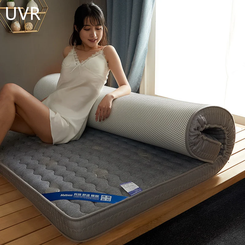 

UVR High Grade Thicken Four Seasons Mattress Super Soft Tatami Pad Bed Memory Foam Filling Not Collapse Latex Mattress Full Size