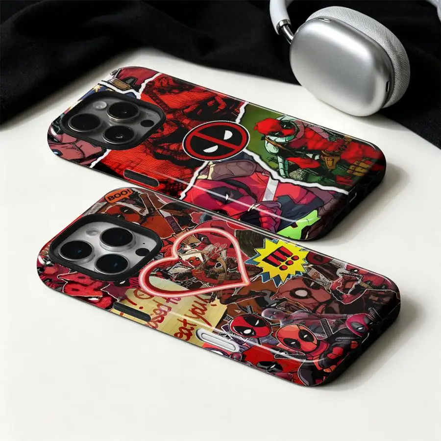 Фото Чехол для телефона Apple iPhone 17 14 Air 11 XS XR 13 16 Pro Max 16e 12 15 Plus, мягкий чехол-накладка Clever Deadpool №1
