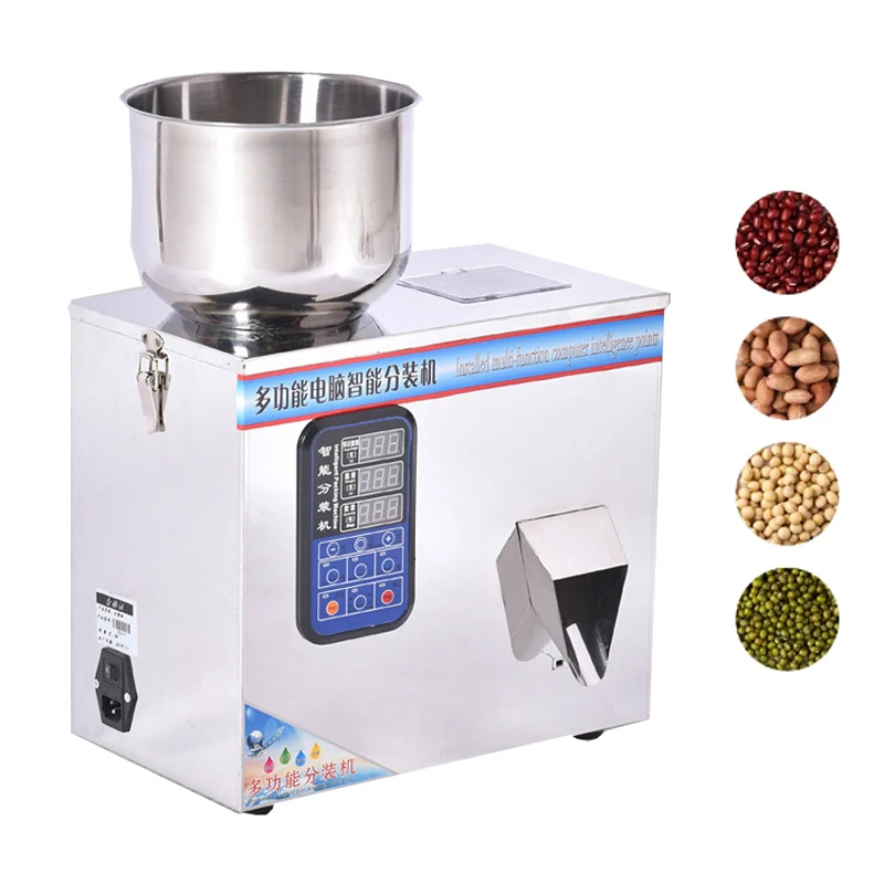

Автоматическая машина для взвешивания частиц порошка для пищевых продуктов, семена кофейных зерен, гранулированное Упаковочное оборудование 1-500 г