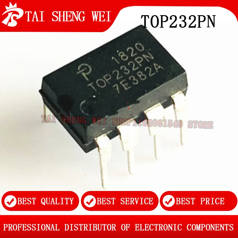 10 шт. TOP243PN DIP TOP243 DIP-7 TOP243P TOP242PN TOP242 TOP224PN TOP224 TOP223PN TOP222PN TOP221PN TOP209PN TOP232PN