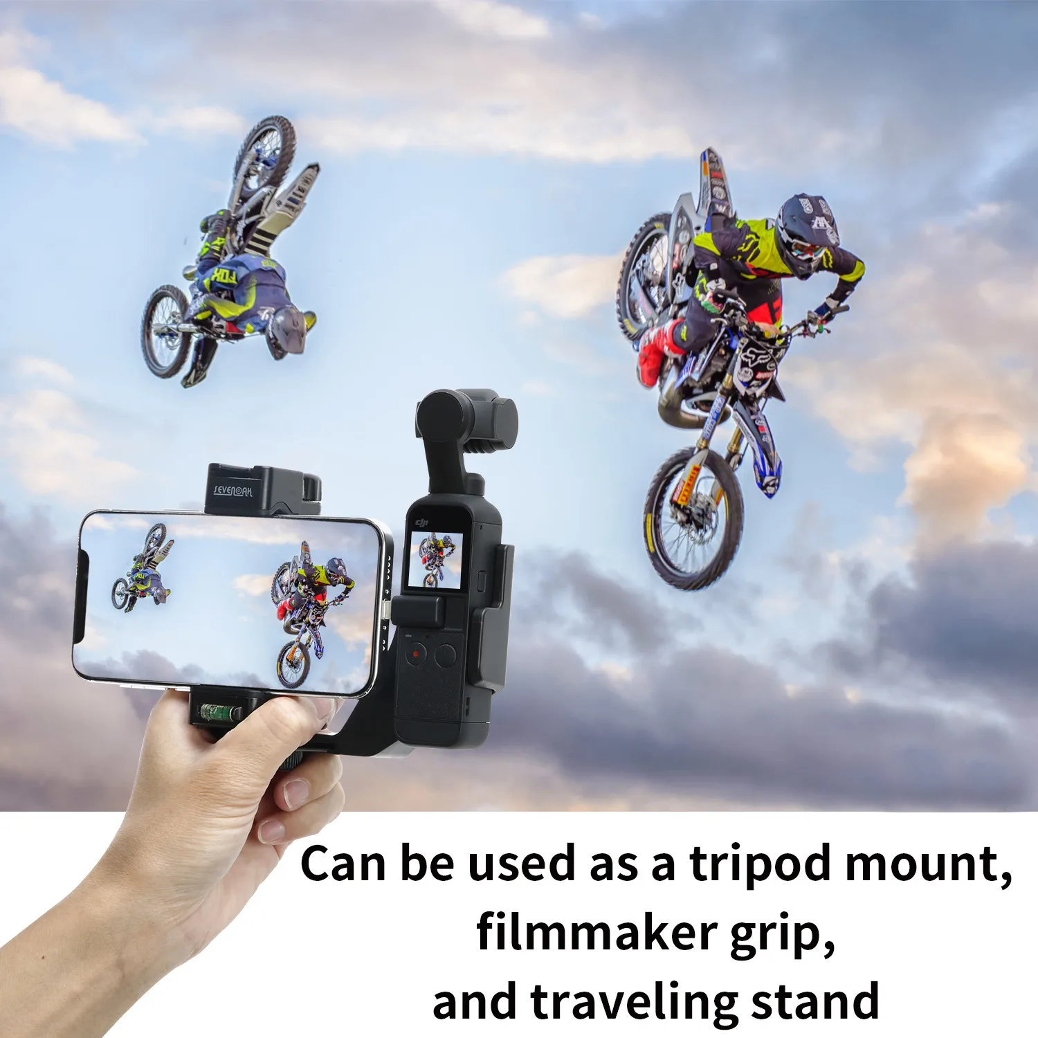 BOYA BY-PSC1-OP аксессуар для телефона держатель Rig смартфона с двойным креплением