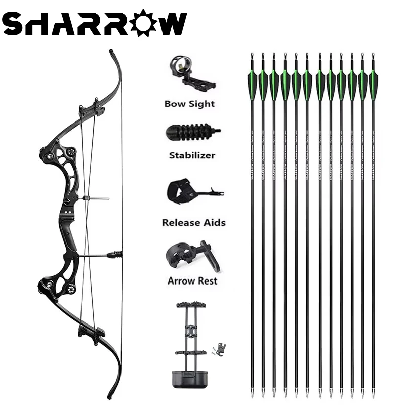 30-55 фунтов составной лук для стрельбы из лука изогнутый стрельба охота рыбалка 320
