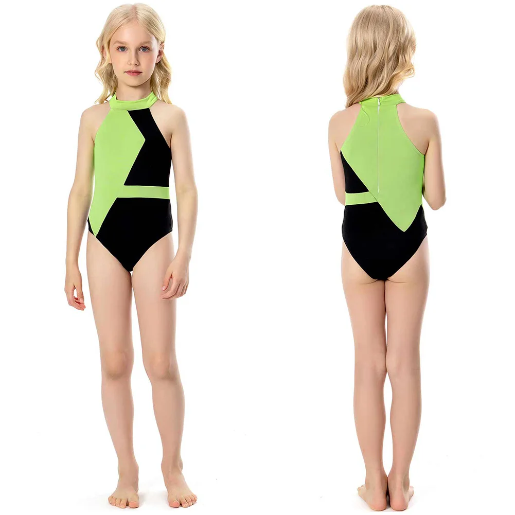 

Kim Shego Swimsuit Cosplay Costume Kids Girls Jumpsuit Swimwear Outfits Halloween Carnival Suit