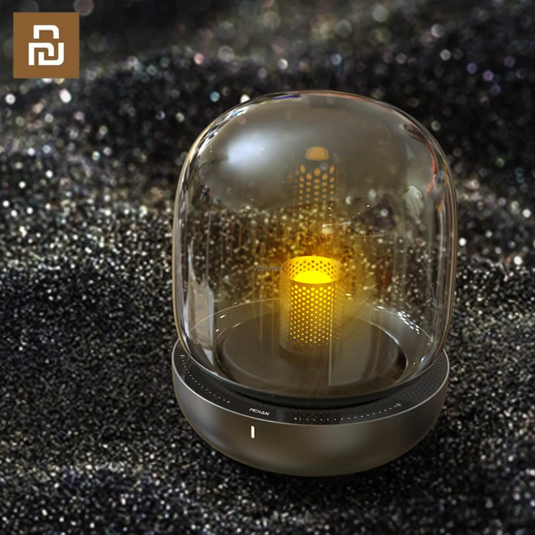 

Xiaomi MIDIAN музыкальный атмосферный светильник; Нет синего света; Ночник; Беспроводной Bluetooth-совместимый динамик; Прикроватный светильник Mijia
