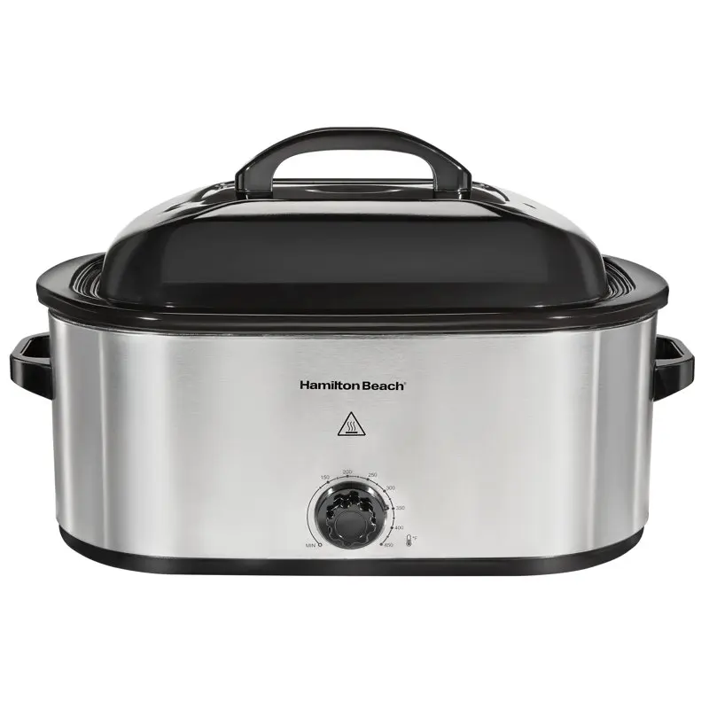 

Electric Roaster Oven Stainless Steel 22 Quarts 32215