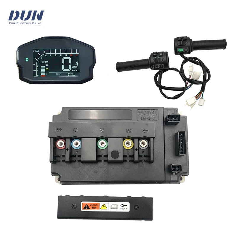 VOTOL EM100 72330S a 3 кВт спицевая ступица Средний контроллер привода для QSMOTOR со