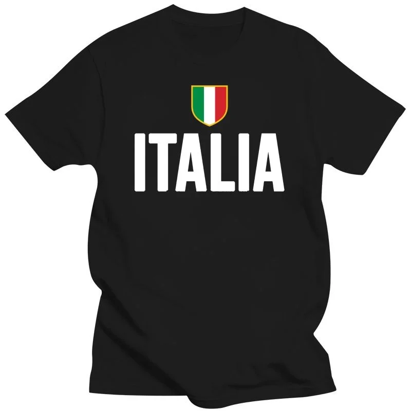 

Men t shirt Italia Shield T-shirt Italy Patch Italian Flag Badge-RT Women tshirts
