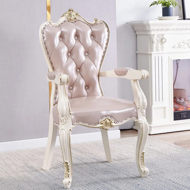 

Trendy Beautiful Dining Chairs Nordic Luxury Vanity Mobile Dining Chairs Antique Unique Chaises Salle Manger Home Furniture