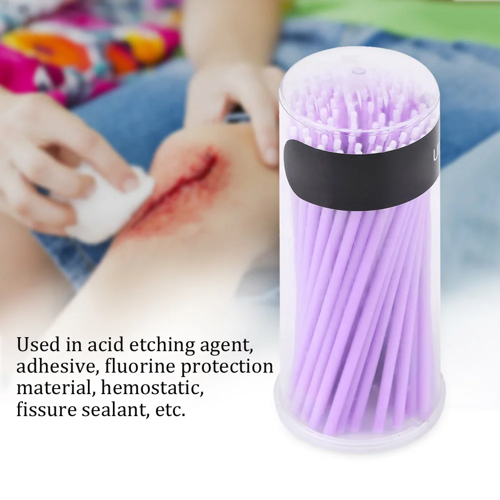 100 шт. одноразовые мелкие предметы для чистки зубов |