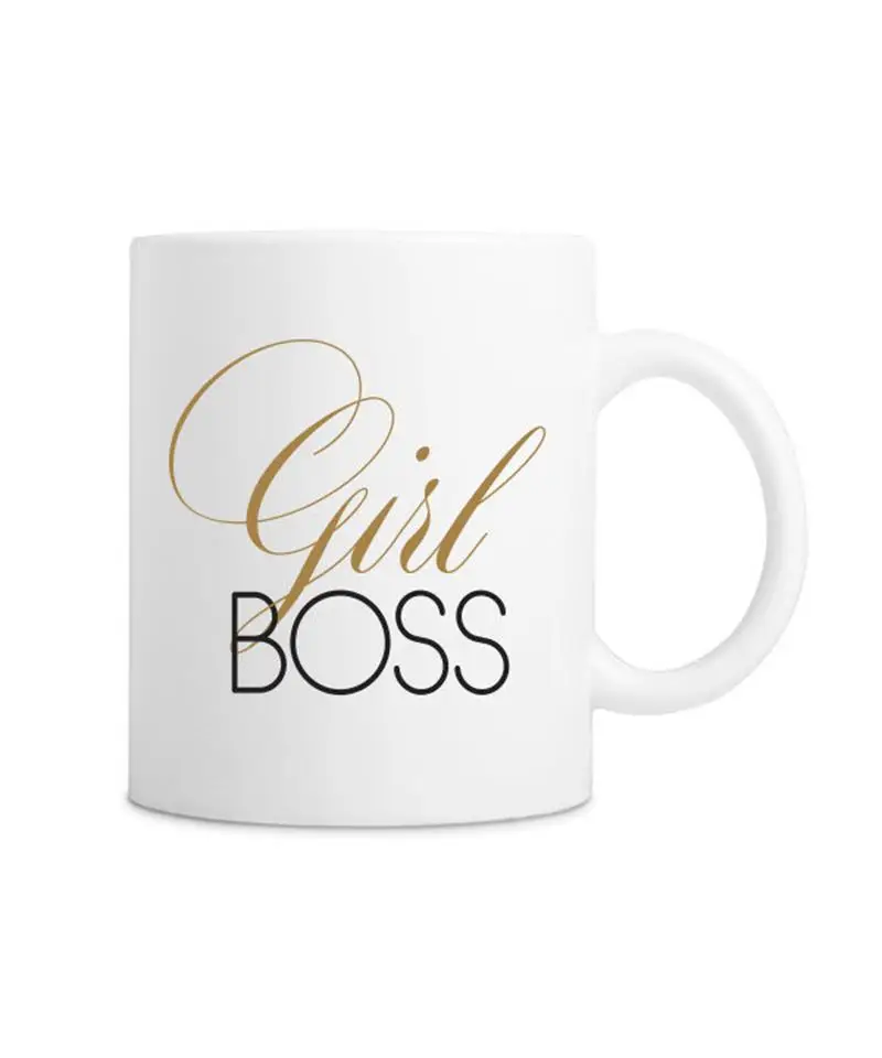 

Girl Boss Mugs Office Lady Boss Cups Dishwasher and Microwave Safe Ceramic Friend Gift Mugen Coffee Mug Kids Gifts Home Decal