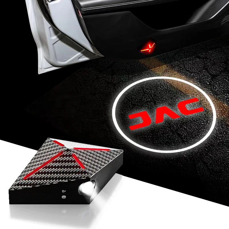 

2pcs Car door welcome warning light accessories for jac nk j4 J5 j7 Saloon SEI 2 3 7 JS3 JS4 JS2 KN KR1 QX REFINE S2 S3 S4 S5