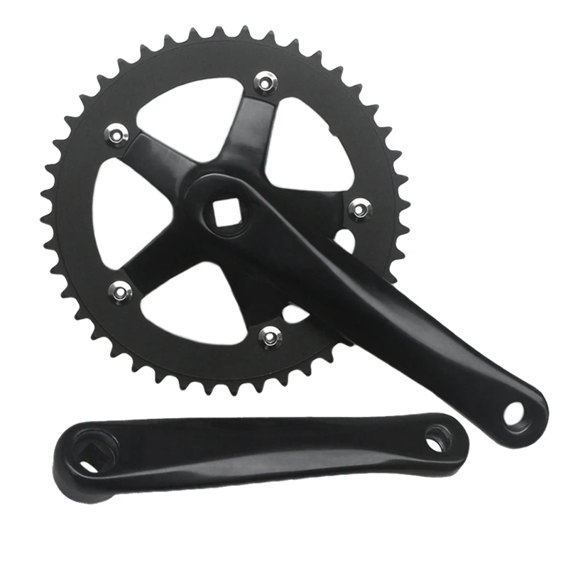 

New Bike Crankset 130BCD 44T 170MM Road Bicycle Crank Set Crank Arms Bottom Bracket Bicycle Part Chainring