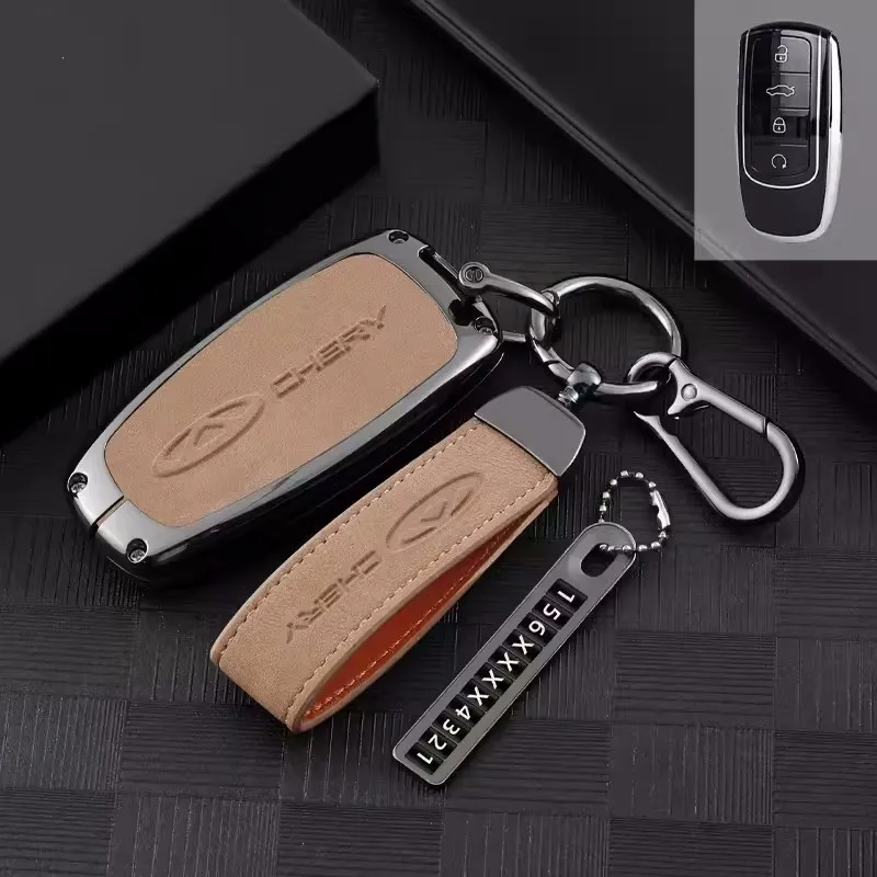 Чехол для автомобильного ключа защитный чехол брелок Chery Tiggo 8 Pro 8plus New 5 plus 7pro 7 Max