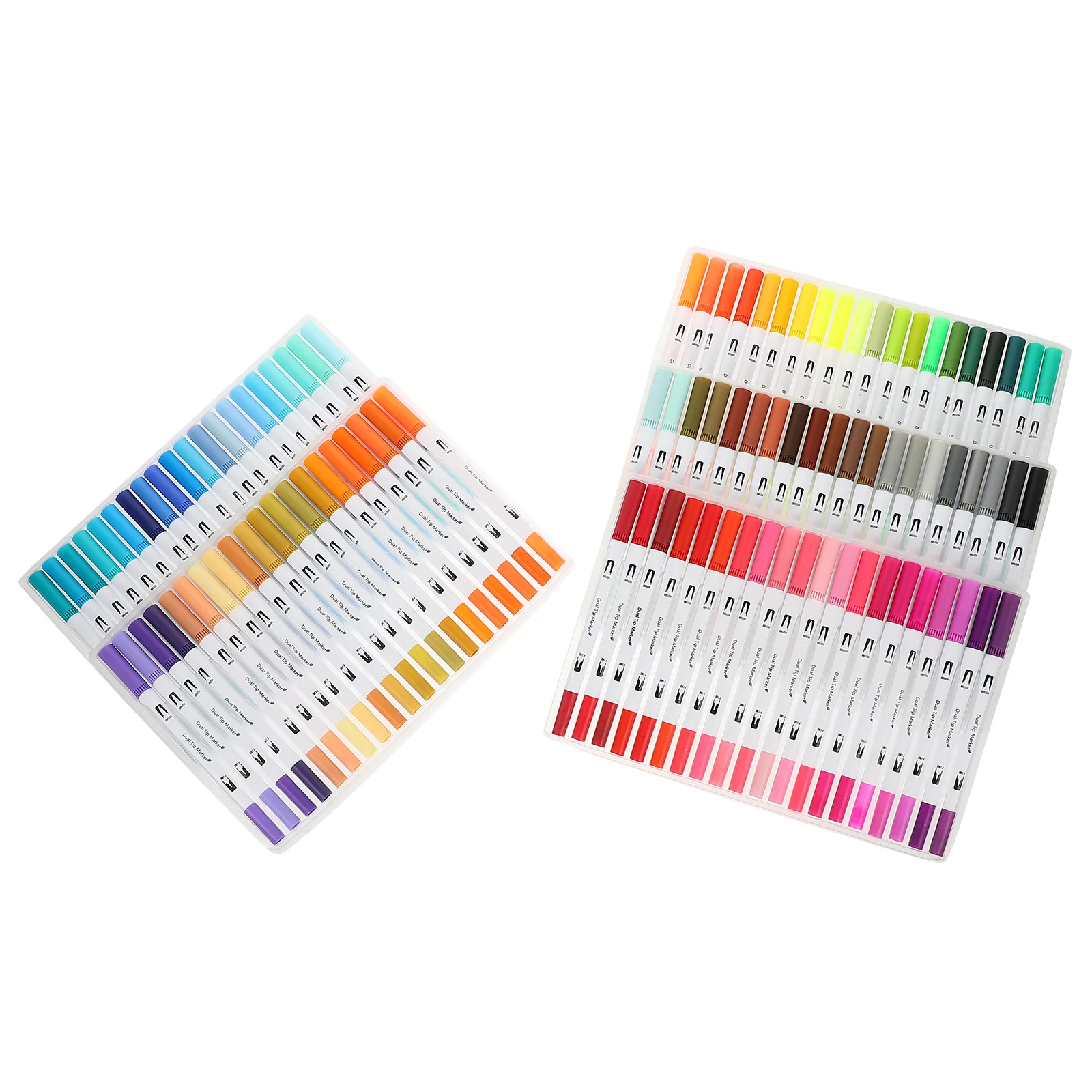 

Markers Pens Brushpen Watercolor Coloring Marker Tip Dual Paintingsupplies Colored Fine Lettering Water Set Adult Kids Ended