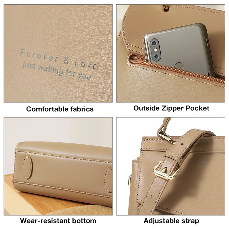 foxer female luxury split leather crossbody bags handbag lady simple handbag office women elegant commuter stylish shoulder bags free global shipping