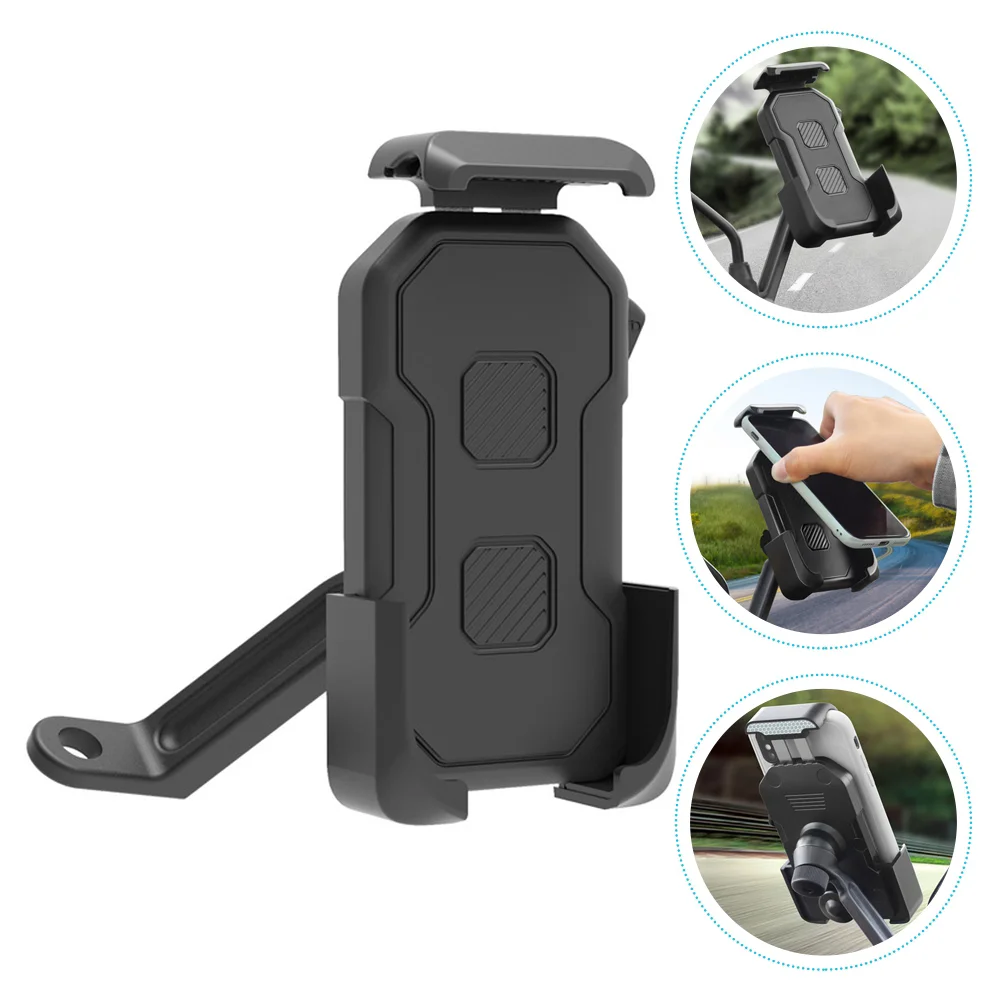 

Bike Holder Rack Mount Handlebar Motorcycle Clamp Light Cradle Car Bracket Lightweight Scooter Clip Motorbike