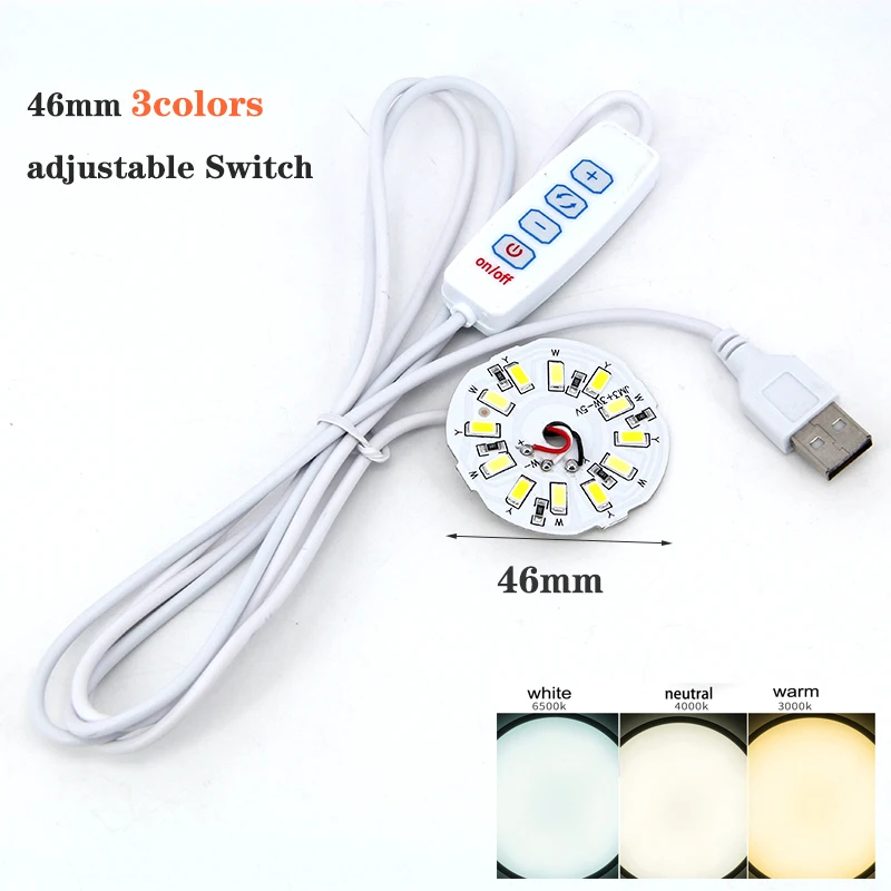 

USB настольная лампа теплый белый