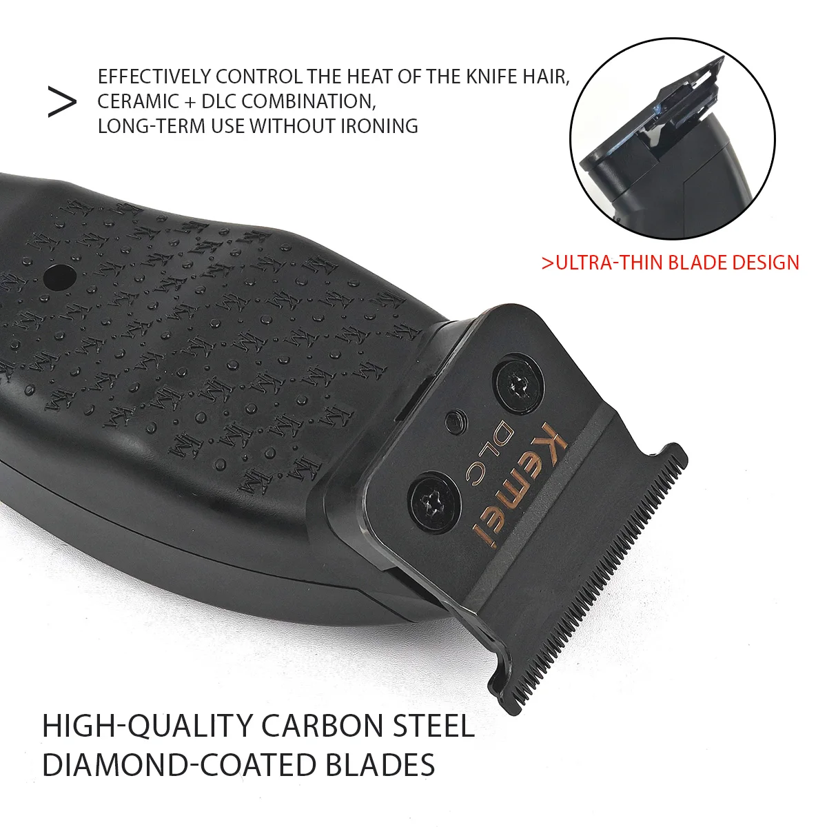 Профессиональная машинка для стрижки волос KM2286 KM2295 триммер 8800 об/мин лезвие DLC 4500