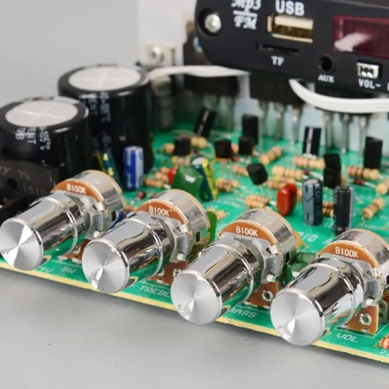 Doublepow U13B DX-2.1 усилитель сабвуфера 2.1 80Wx3