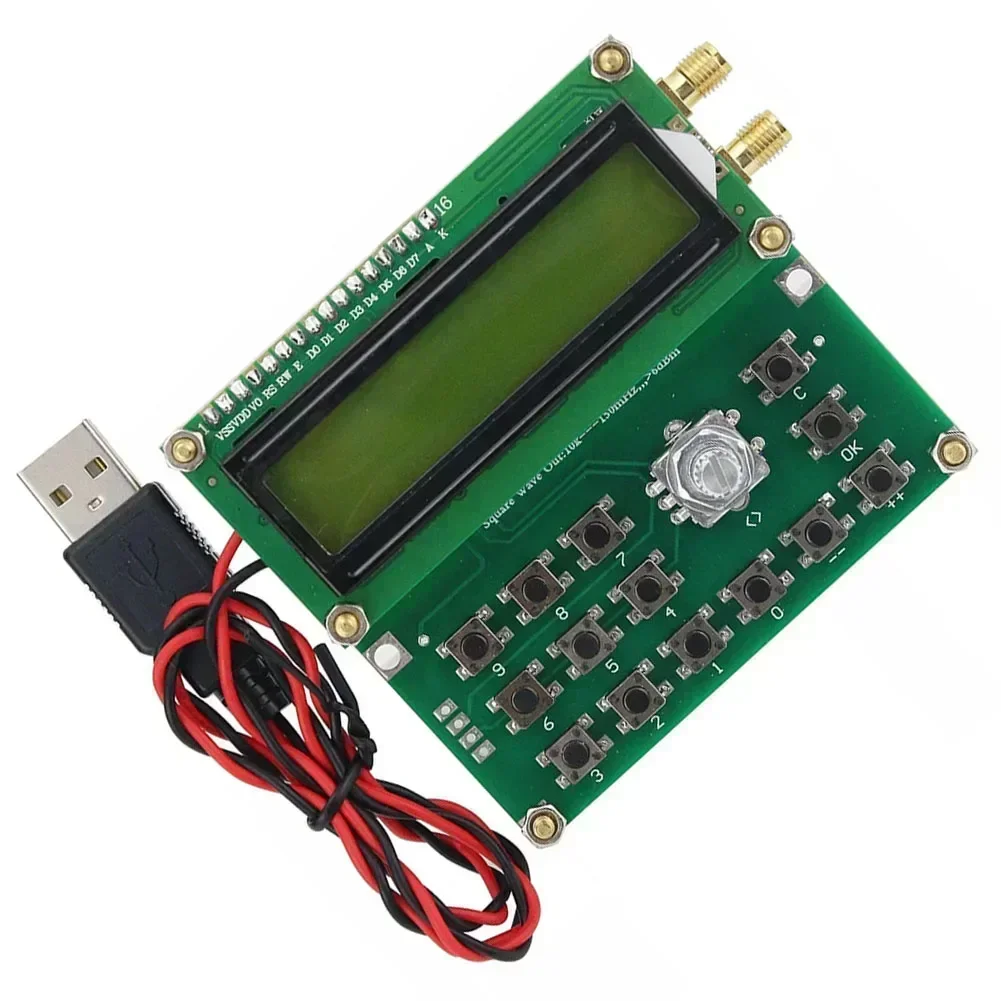 

Зеленый генератор сигналов Si5351 2VFO 150 с током питания 60 мА, 2-канальный источник сигналов VFO 5351A V1 03, прямоугольная волна