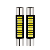 300pcs festoon c5w lights 4014 28mm 31mm 9 smd for car vehicle license plate lamp 6615f 6614f 3021 3022 interior dome map bulbs