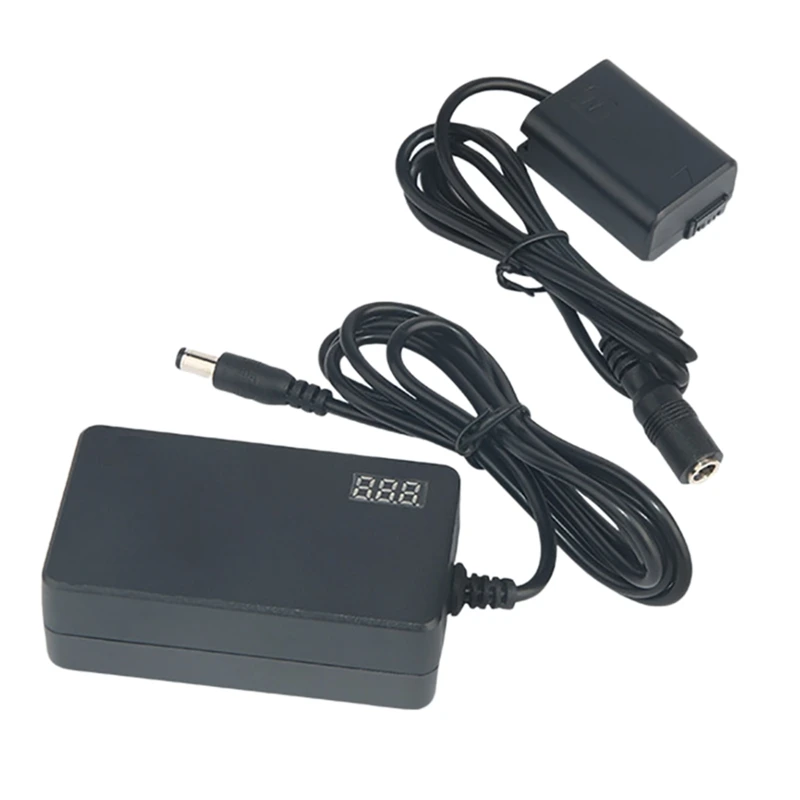 

Practical FW50 Dummy Battery Power Adapter For Sony A7M2 A7R2 S2 A6000 EU Plug