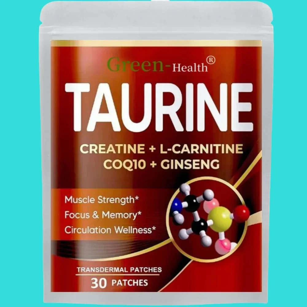 Трансмические патчи Taurine прочность мышц фокус память -30 патчей поставка на один