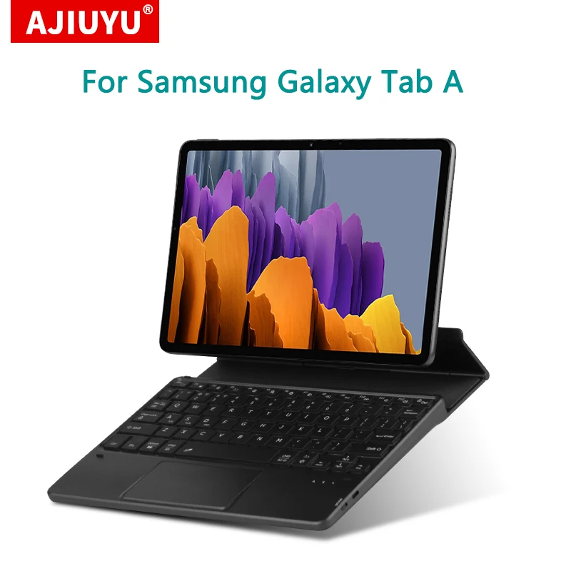 Bluetooth-клавиатура с сенсорной панелью и подсветкой для планшетов Samsung Galaxy TAB S7 Plus FE