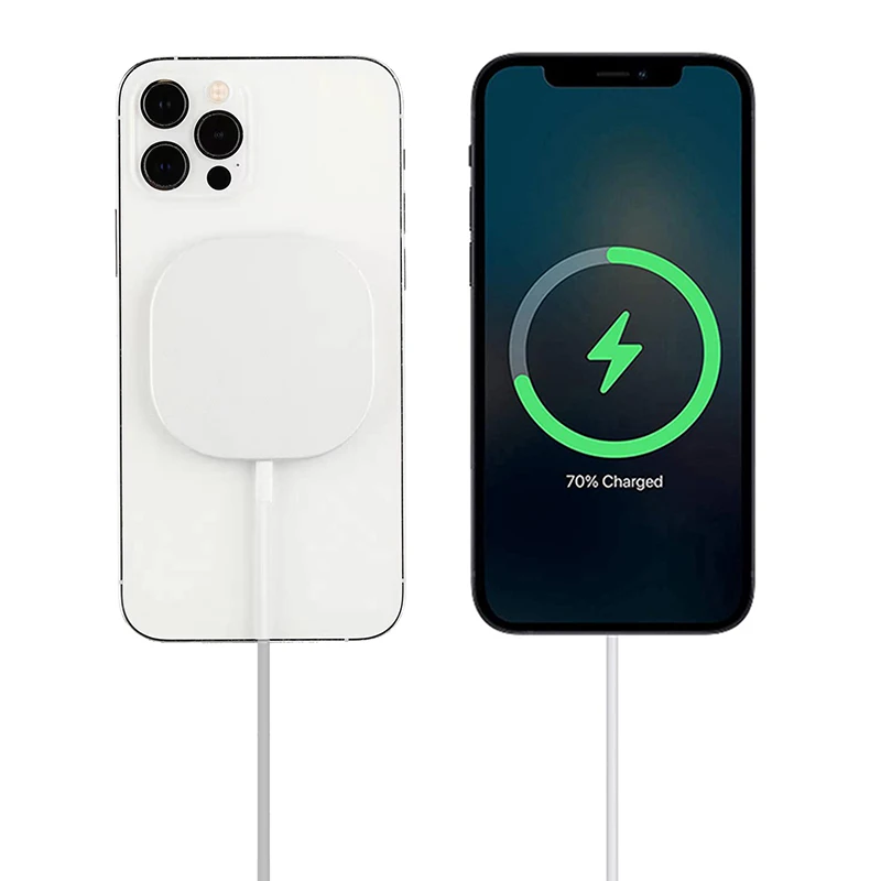 

15W 2A Fast Mag Magnetic Wireless Charger Charging Pad for IPhone 13 Pro Max 12 Mini 11 Mac Safe Station charger