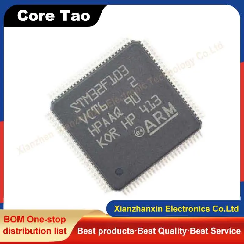 1 ~ 5 шт./партия STM32F103VCT6 STM32F103 103VCT6 LQFP100 новый оригинальный микроконтроллер