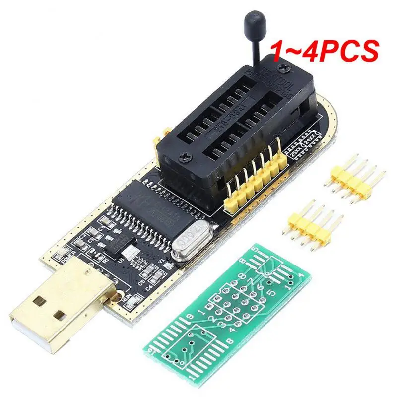 Программатор EEPROM 93CXX / 25CXX/24CXX модуль с флэш-BIOS и зажим SOIC8 SOP8 для проверки 1 ~ 4 шт. 24 25