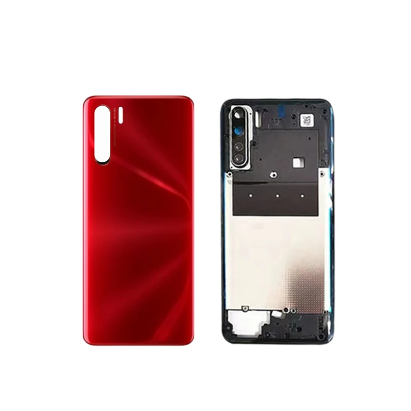 Задняя крышкакорпус для OPPO A91 PCPM00 CPH2001 CPH2021 + средняя рамка с линзой камеры, замена (art.: 3920dc511dbc7) - 3920dc511dbc7