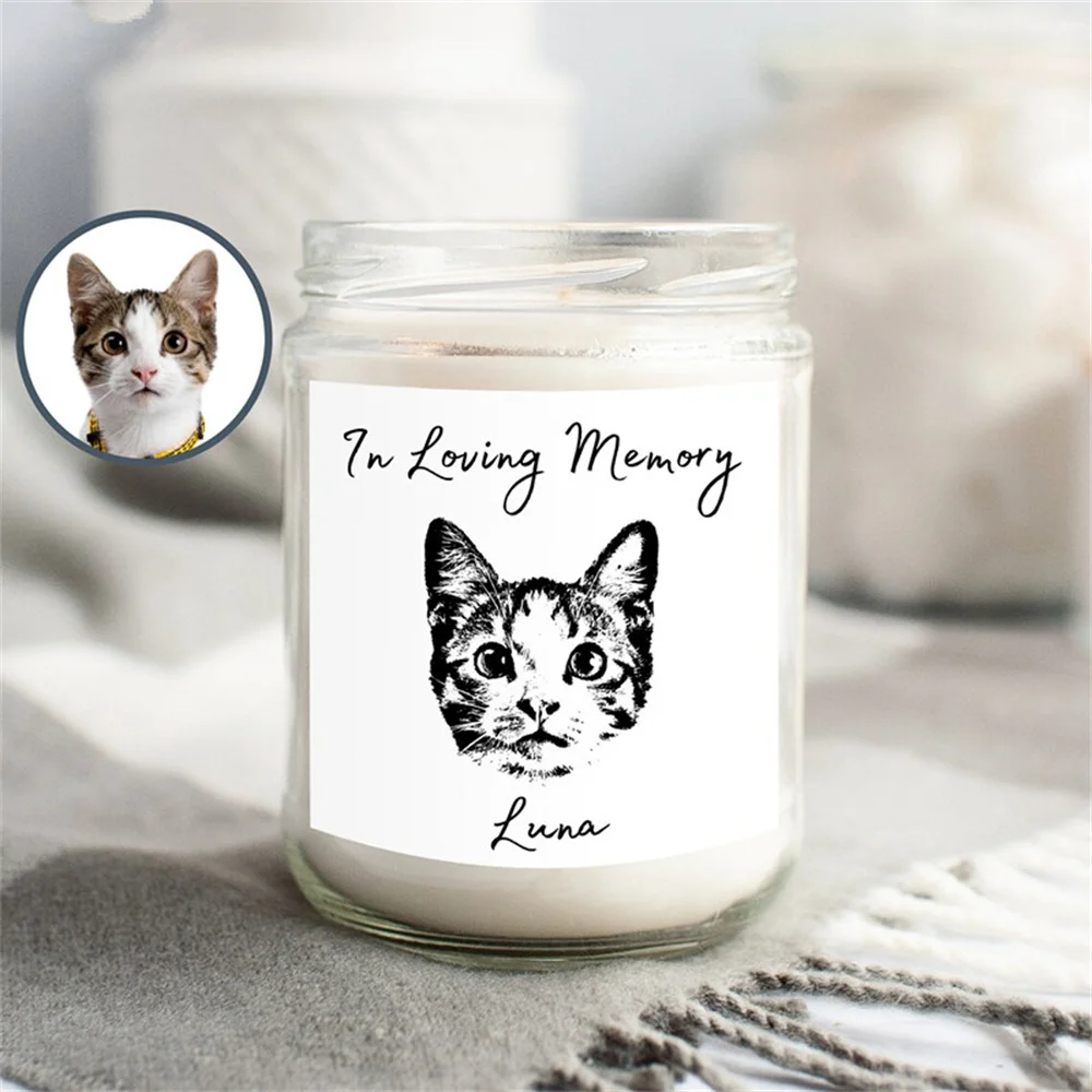 Свеча для домашних животных на заказ памятный подарок памятные подарки собак