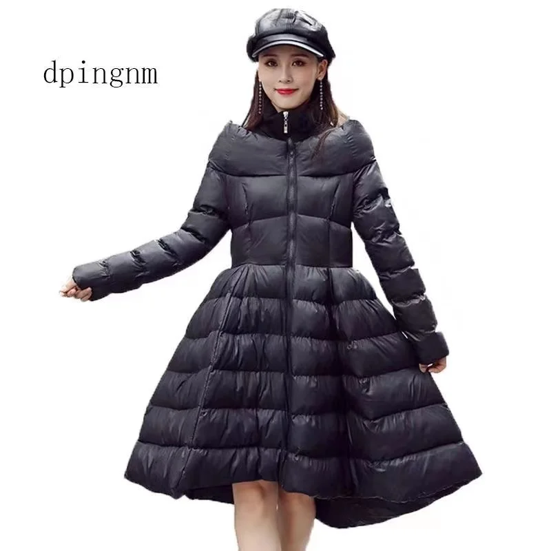2022 Parka Autumn Winter Jacket Women Clothes Vintage Warm Coat Female Women's Down Cotton Jacket Warm Thick Long Parkas куртки